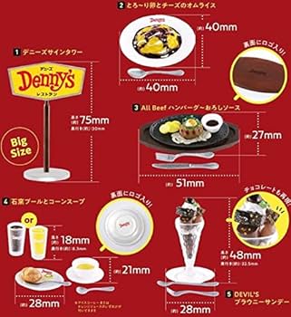 Amazon | デニーズ ミニチュアコレクション BOX版 12個入りBOX